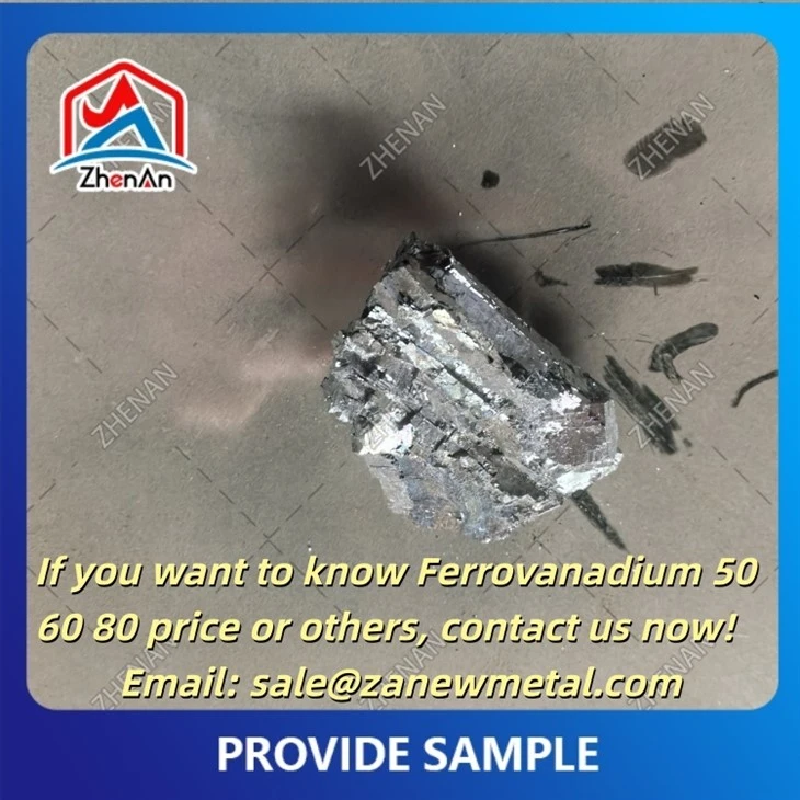 Ferrovanadyum %50 50-100 mm Topaklar